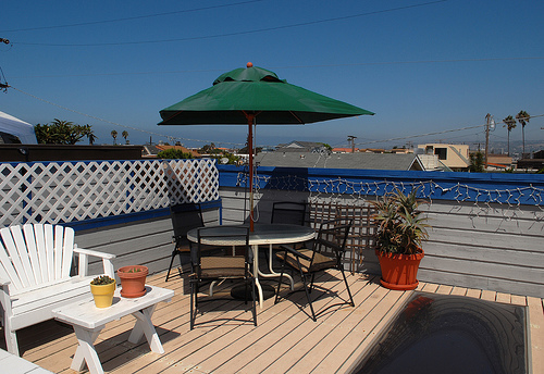 rooftop deck